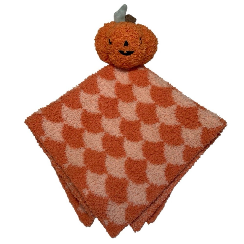 Cloud Island Pumpkin Lovey 13" Security Blanket Orange Halloween Target 2025
